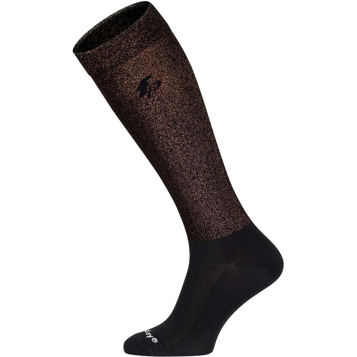 Fair Play Chaussettes d'Équitation Shiny 2.0 Vintage Gold