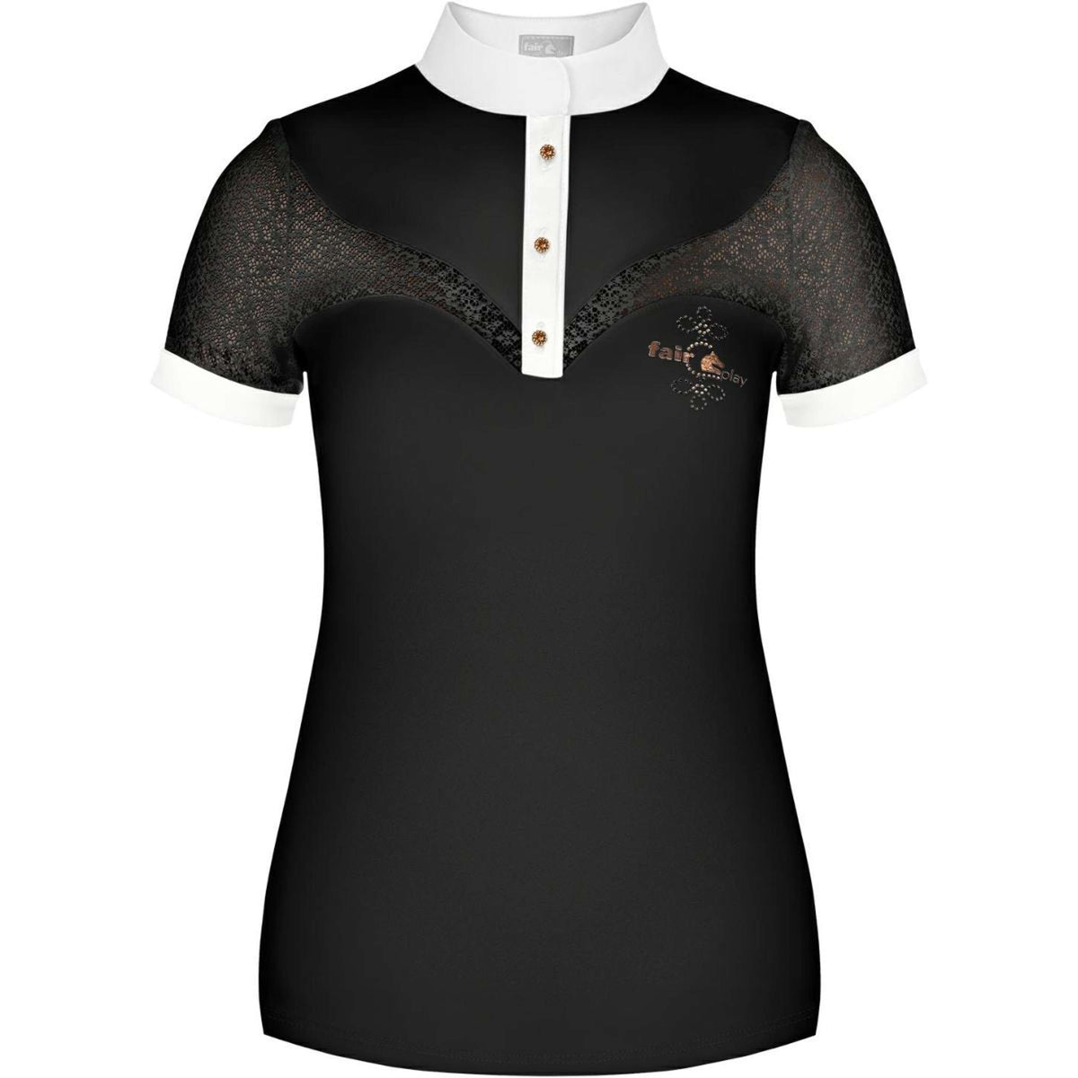 Fair Play T-shirt de Concours Rozzie VG Noir