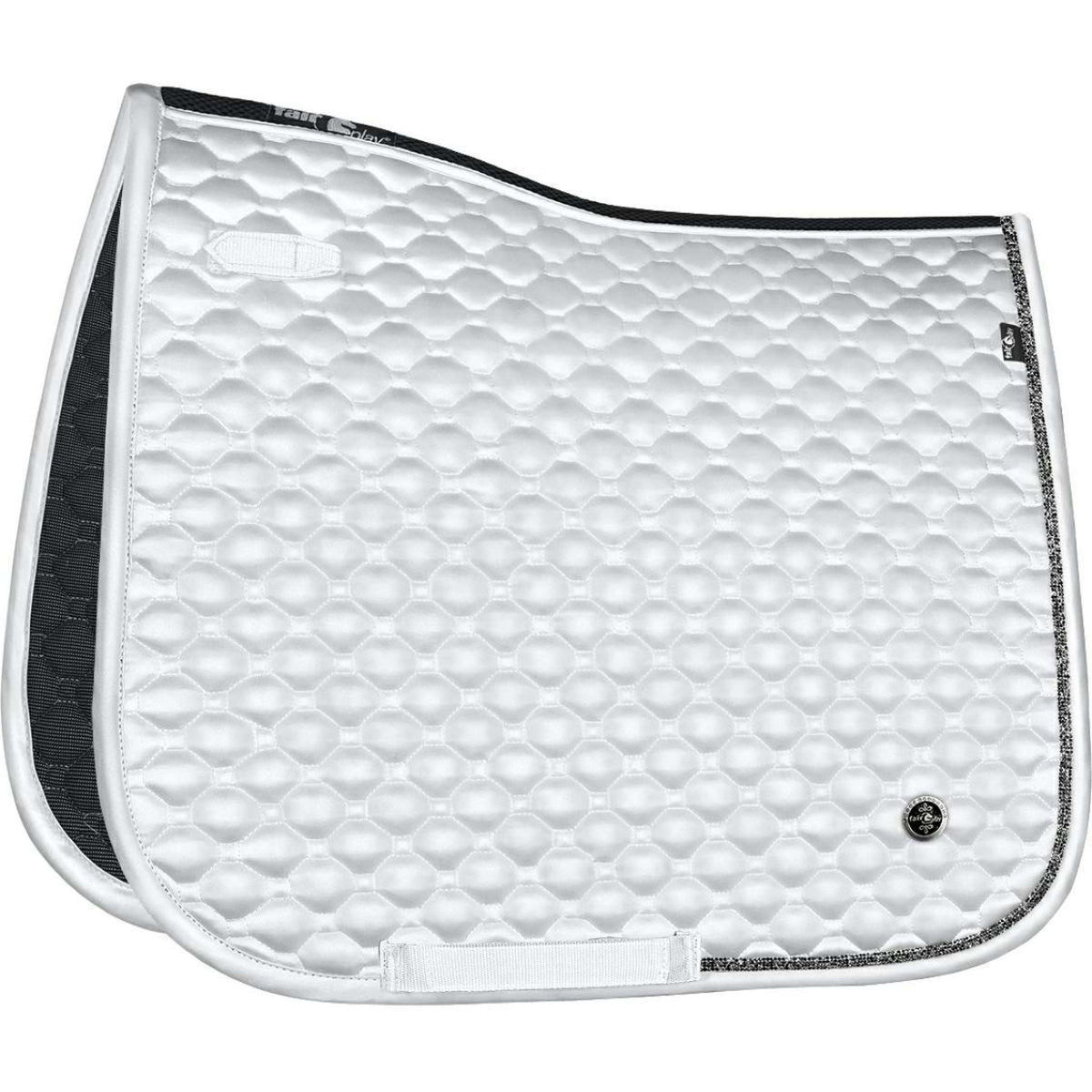 Fair Play Tapis de Selle Nephrite Dressage Blanc