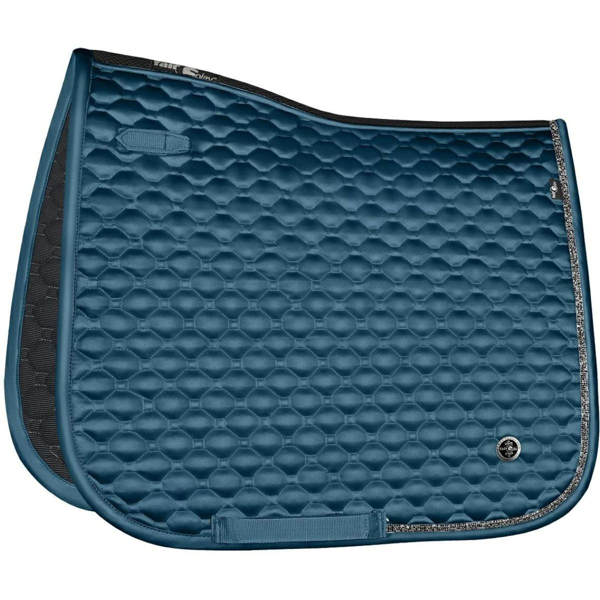 Fair Play Tapis de Selle Nephrite Dressage Nile Blue