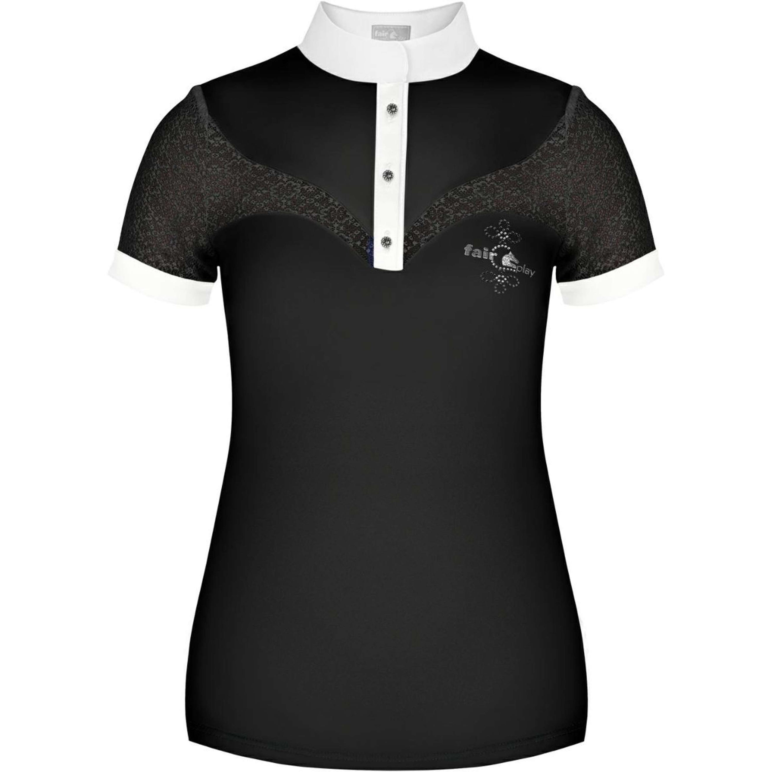 Fair Play T-shirt de Concours Rozzie Noir Fair Play T-shirt de Concours Rozzie Noir