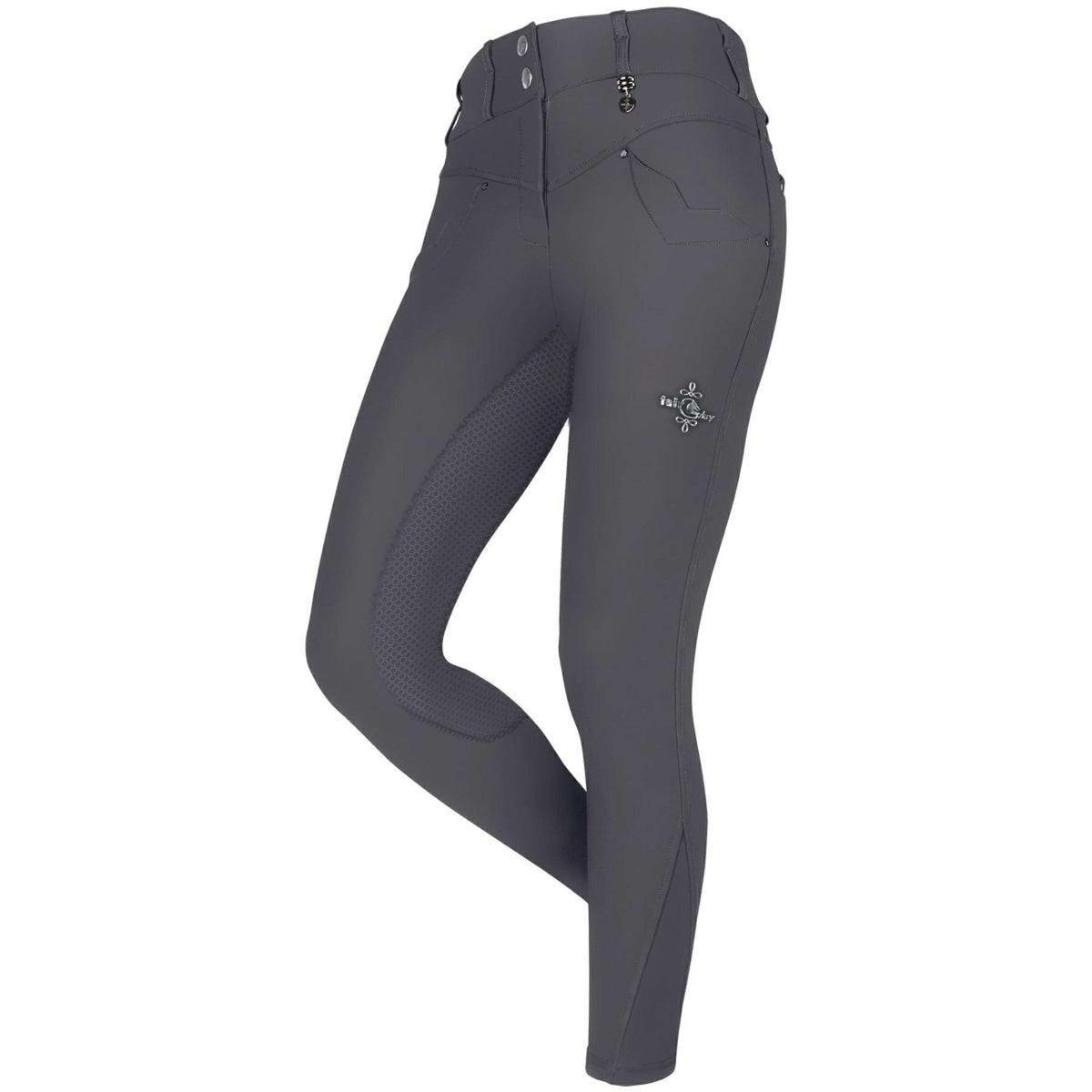 Fair Play Pantalon d'Équitation Vita Winter Full Grip Gris