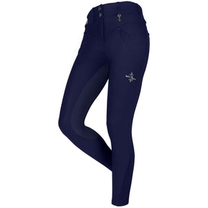 Fair Play Pantalon d'Équitation Vita Winter Full Grip Marin