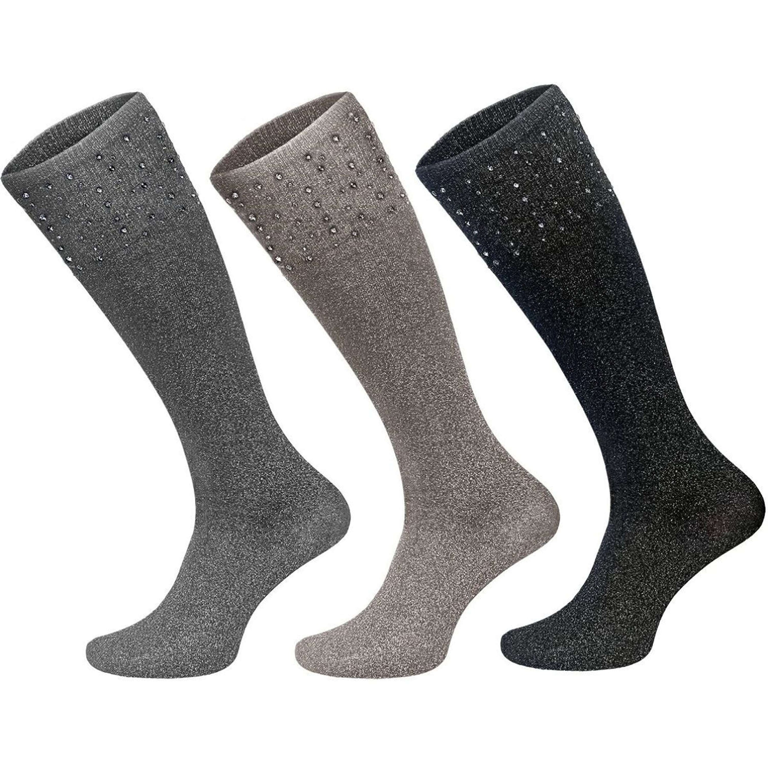 Fair Play Chaussettes Lumini Taupe/Noir/Gris