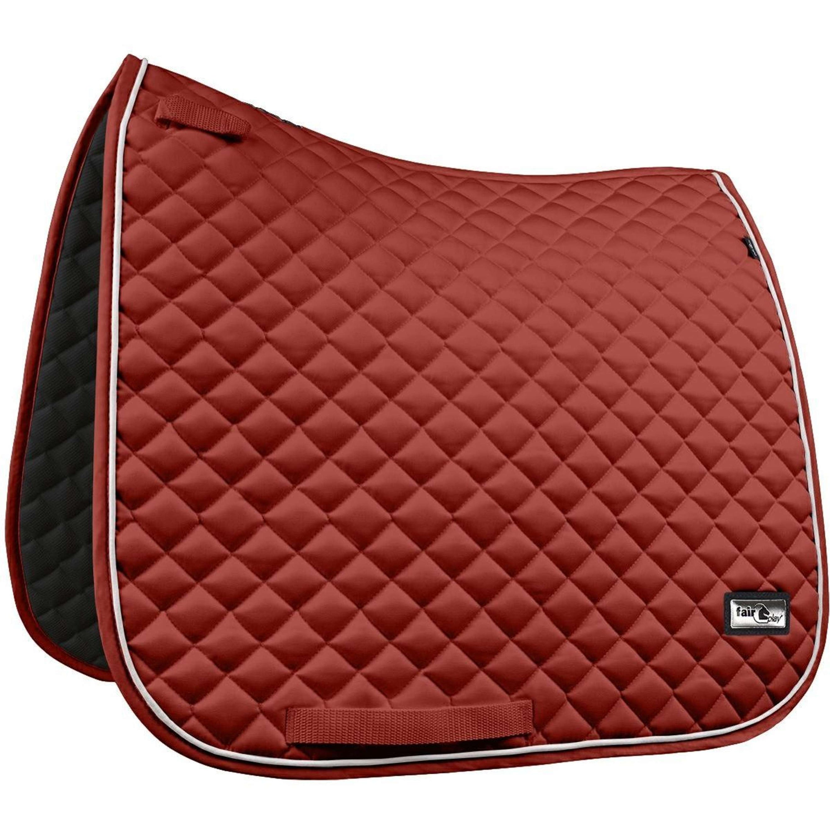 Fair Play Tapis de Selle Amber 2.0 Dressage Terra Red