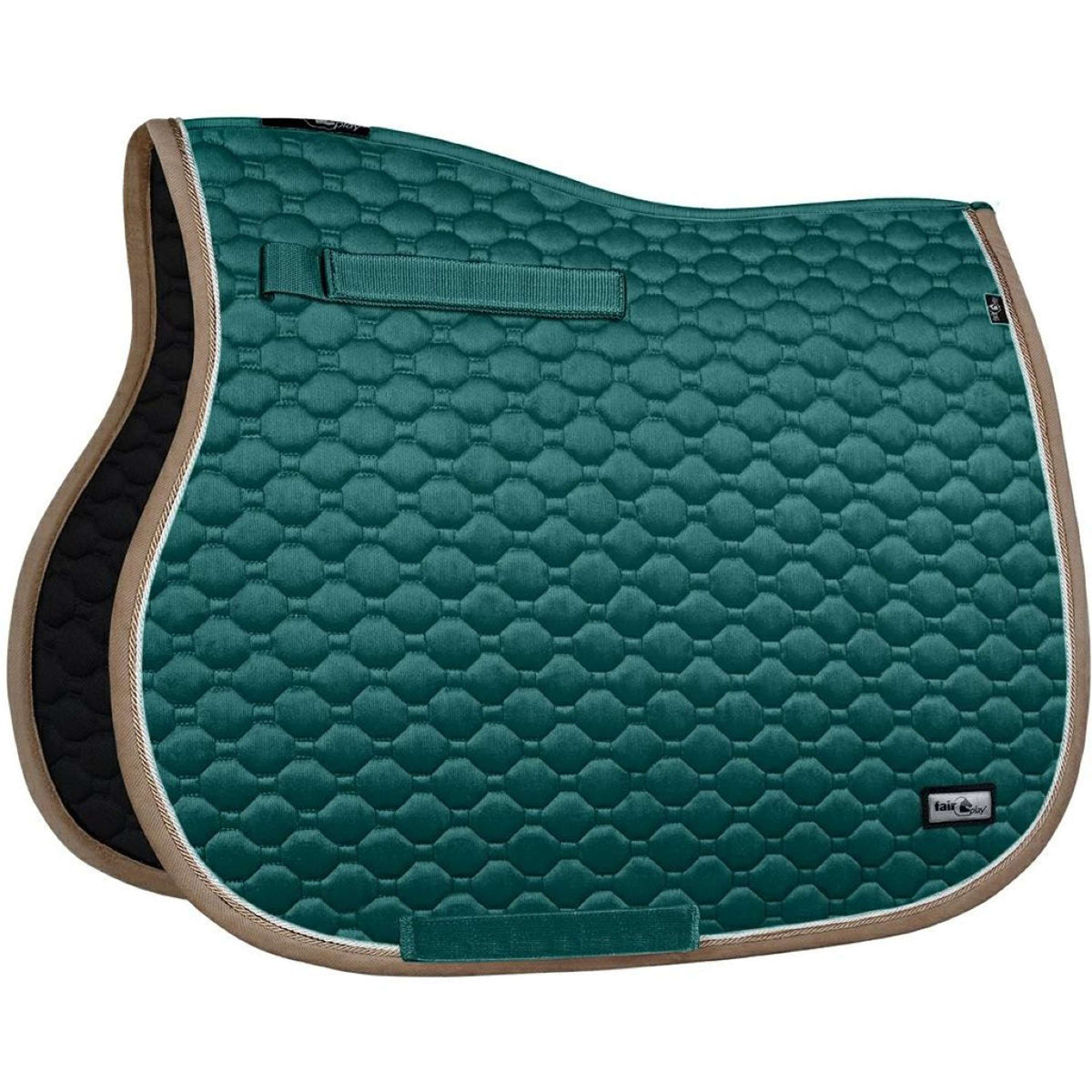 Fair Play Tapis de Selle Onyx Polyvalent Vert