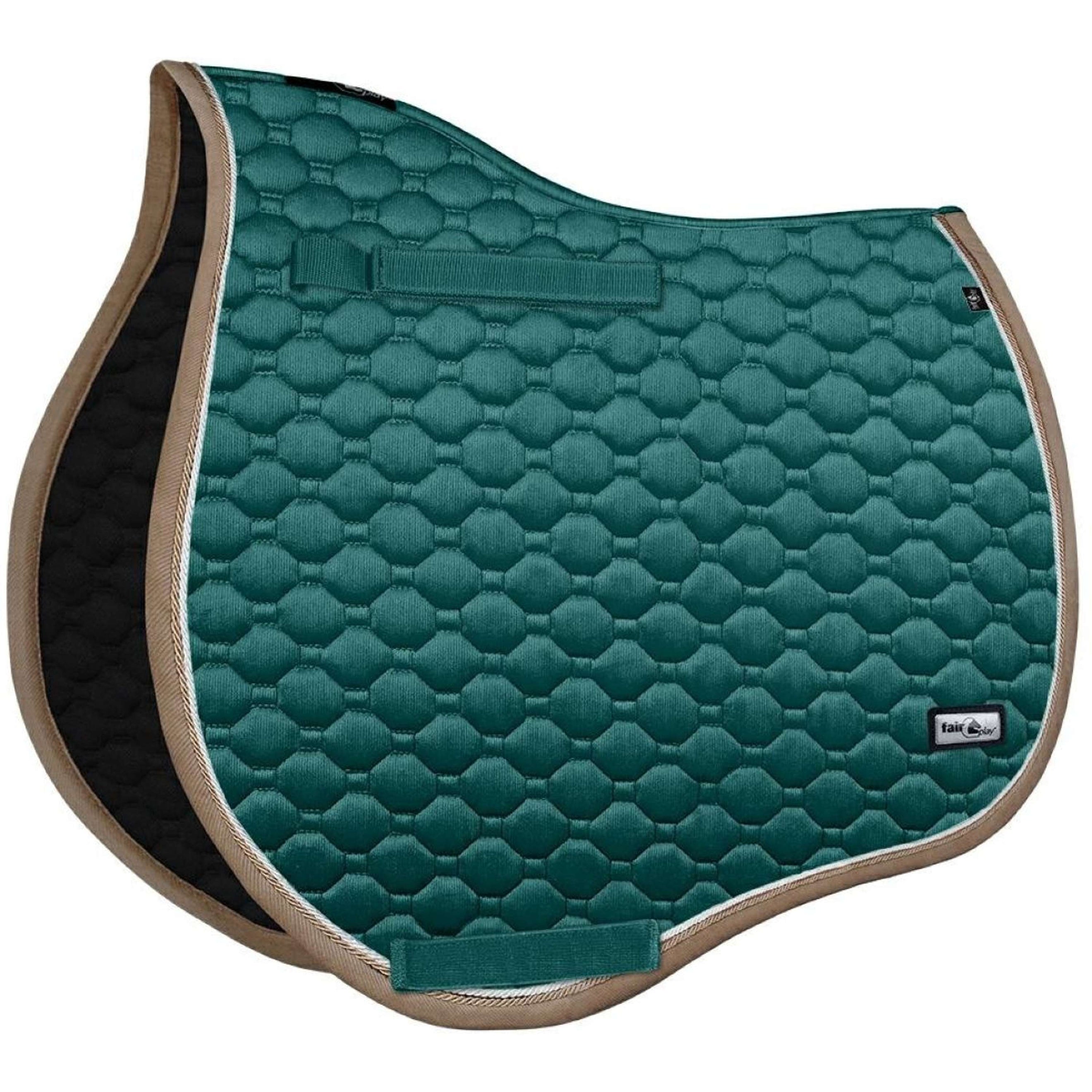 Fair Play Tapis de Selle Onyx de Saut Vert