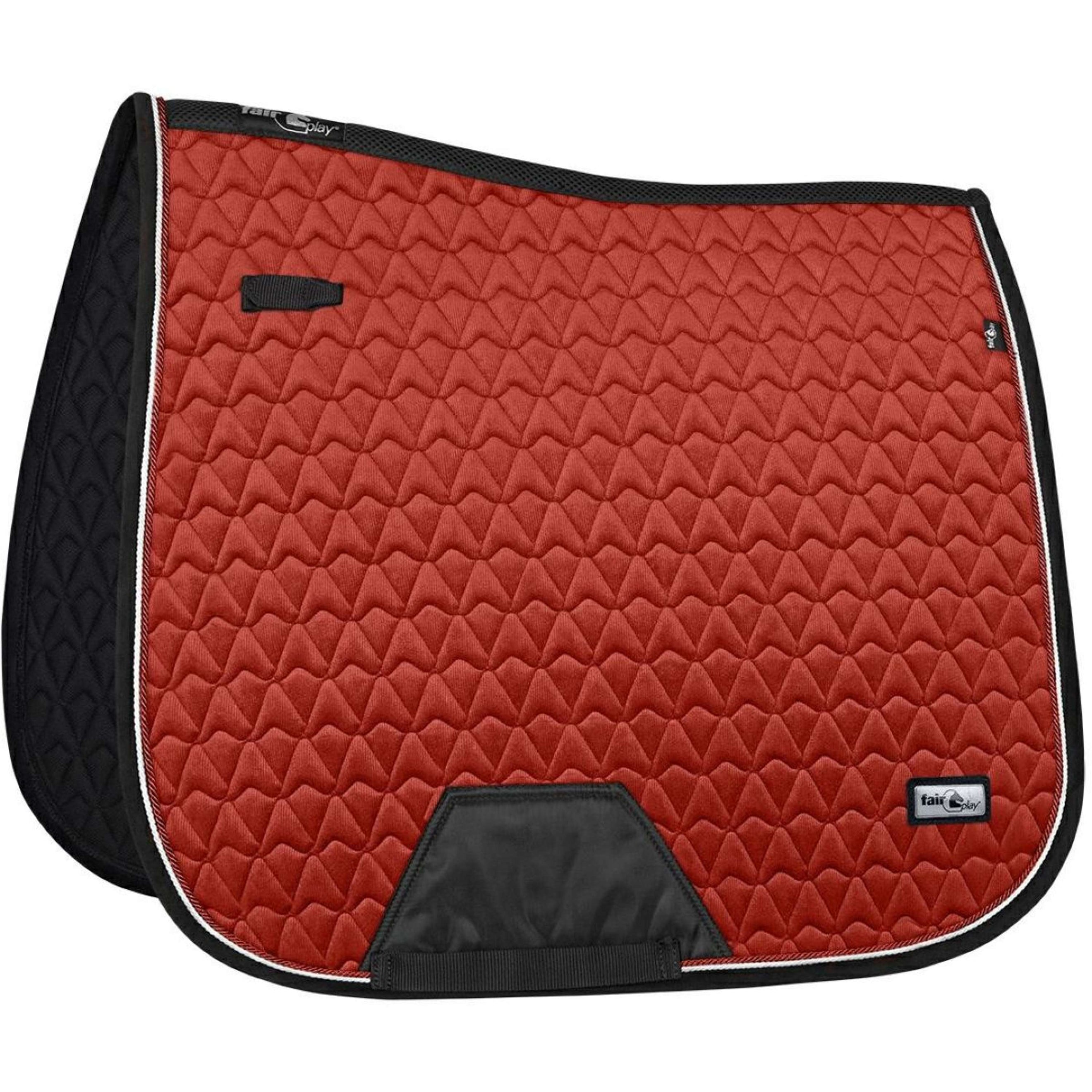 Fair Play Tapis de Selle Oregon Dressage Terra Red