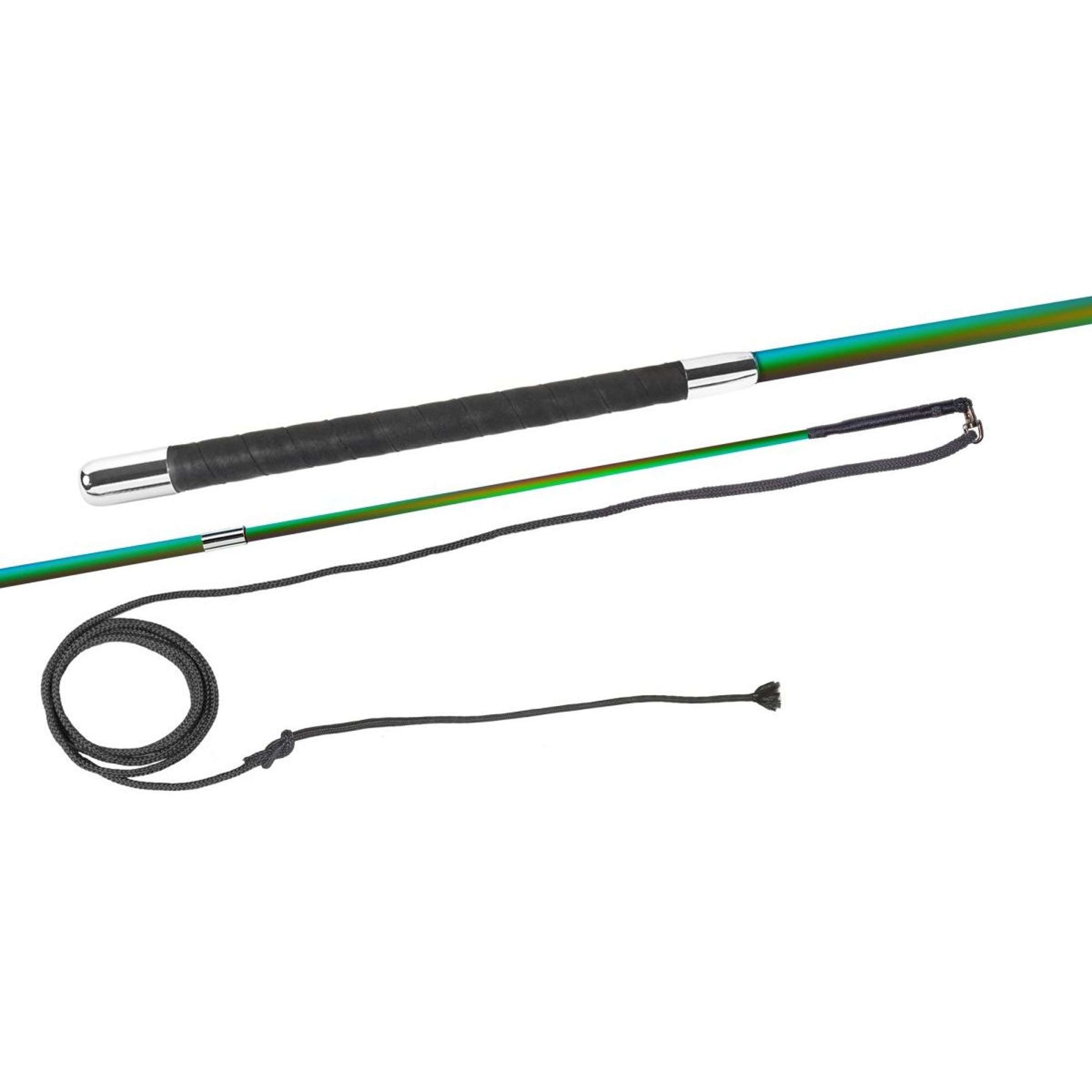 Fleck Chambrière de Longe Eco-Carbon Divisible Rainbow