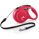 Flexi Laisse pour Chien New Classic Corde M Rouge