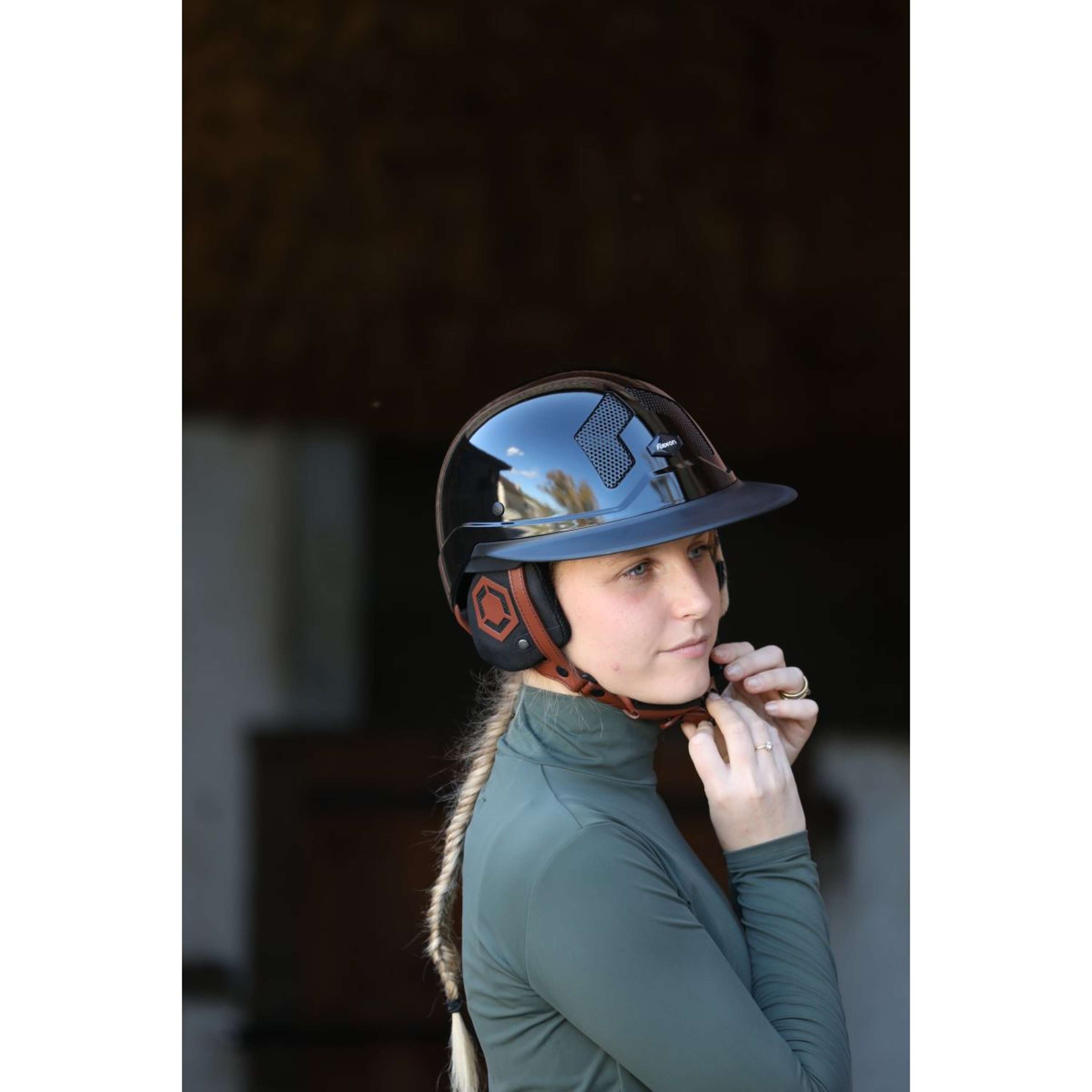 Flex-On Bombe Armet Star Mixte Marron/Noir Flex-On Bombe Armet Star Mixte Marron/Noir