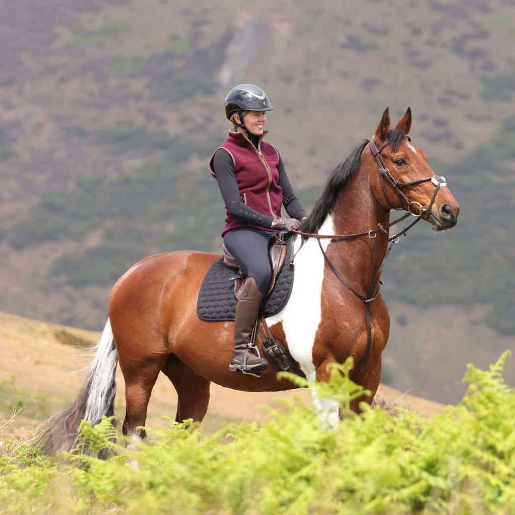 Aubrion by Shires Bodychauffant Original Fleece Maroon Red
