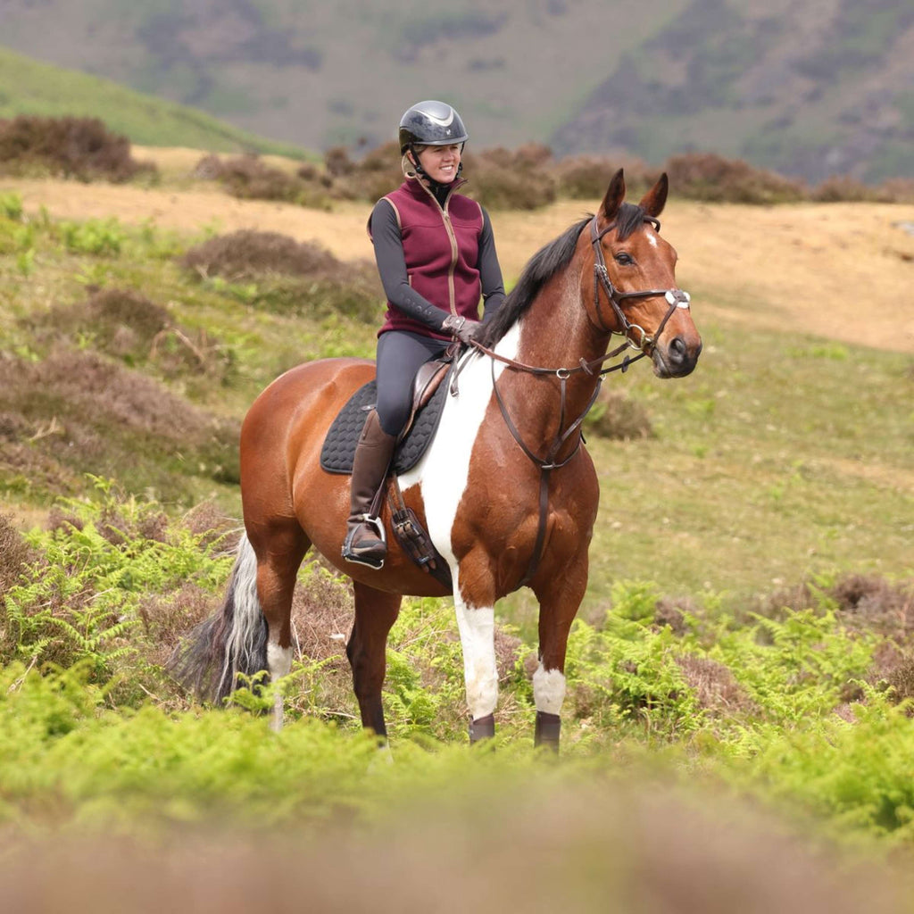 Aubrion by Shires Bodychauffant Original Fleece Maroon Red