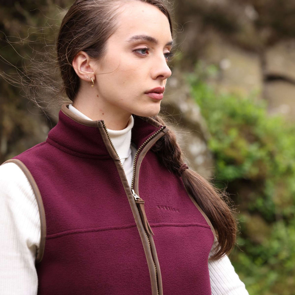 Aubrion by Shires Bodychauffant Original Fleece Maroon Red