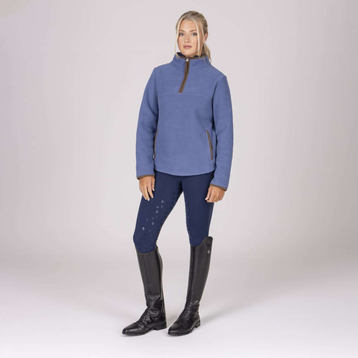 Aubrion by Shires Pull Original Fleece Bleu