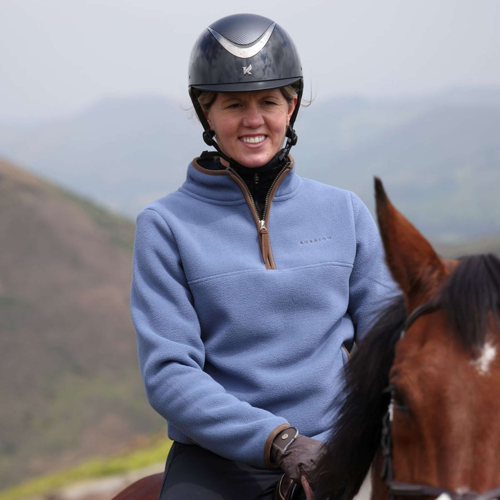 Aubrion by Shires Pull Original Fleece Bleu