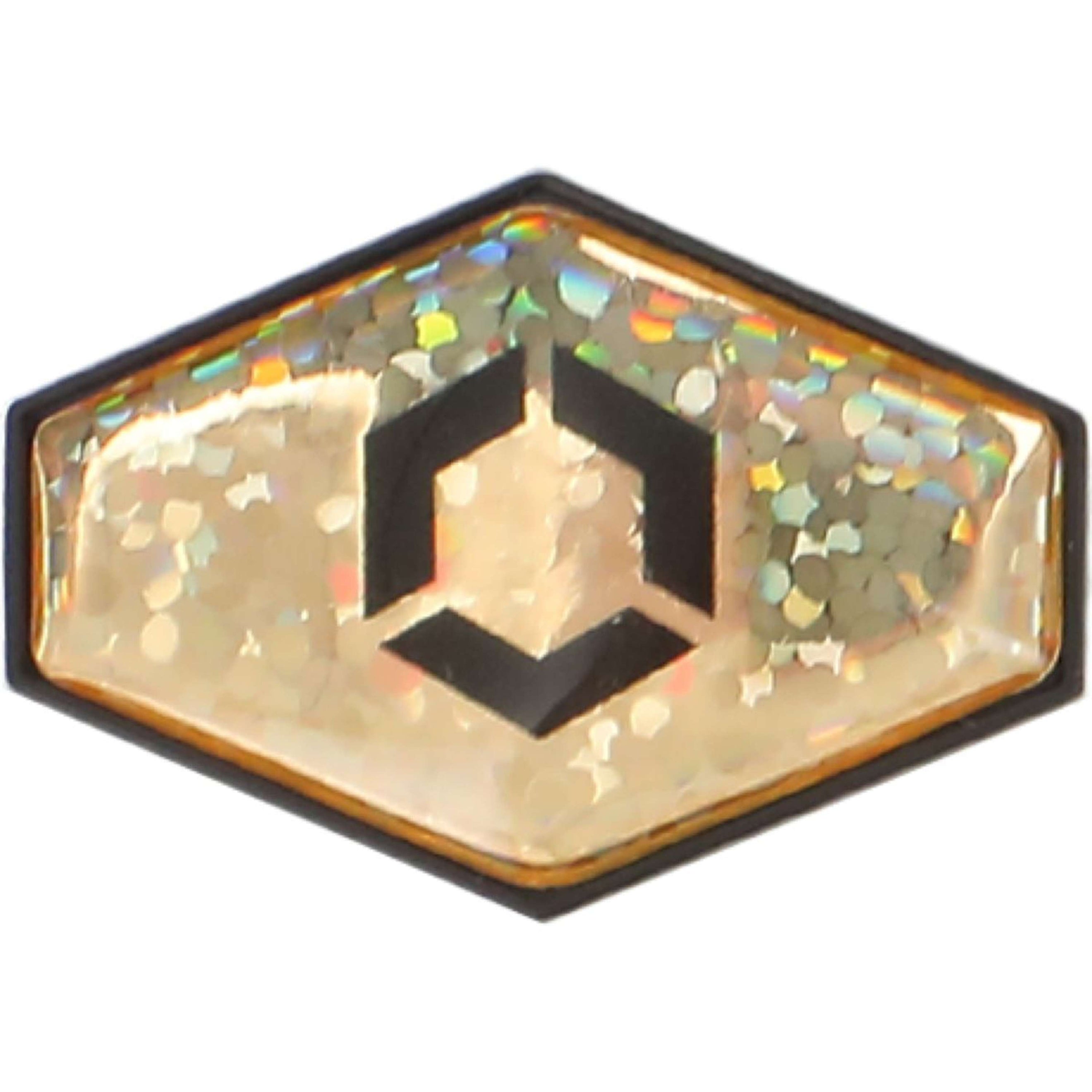 Flex-On Autocollant Armet Paillettes d'or