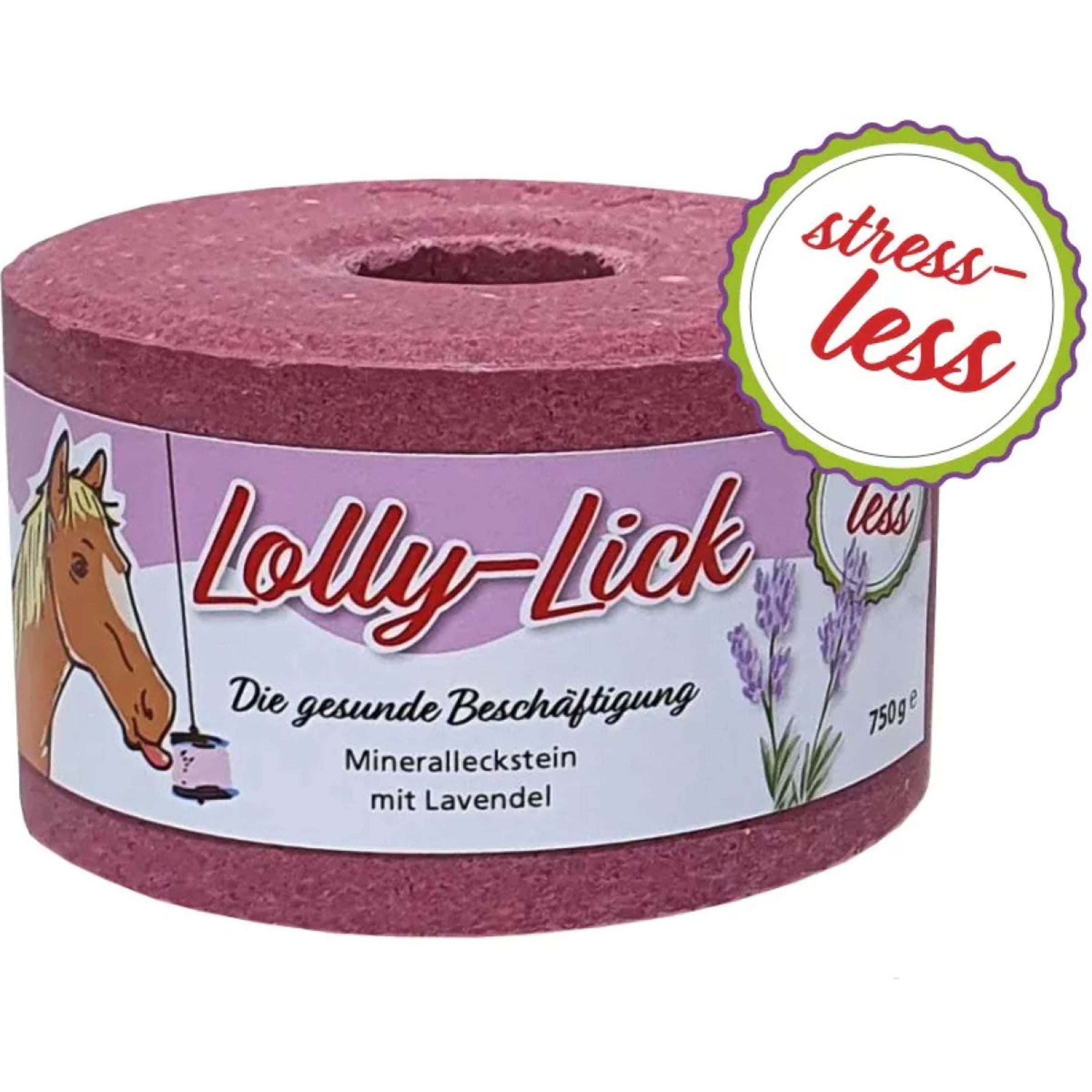 Animalixs Pierre à Lécher LollyLick Stressless Lavande Animalixs Pierre à Lécher LollyLick Stressless Lavande