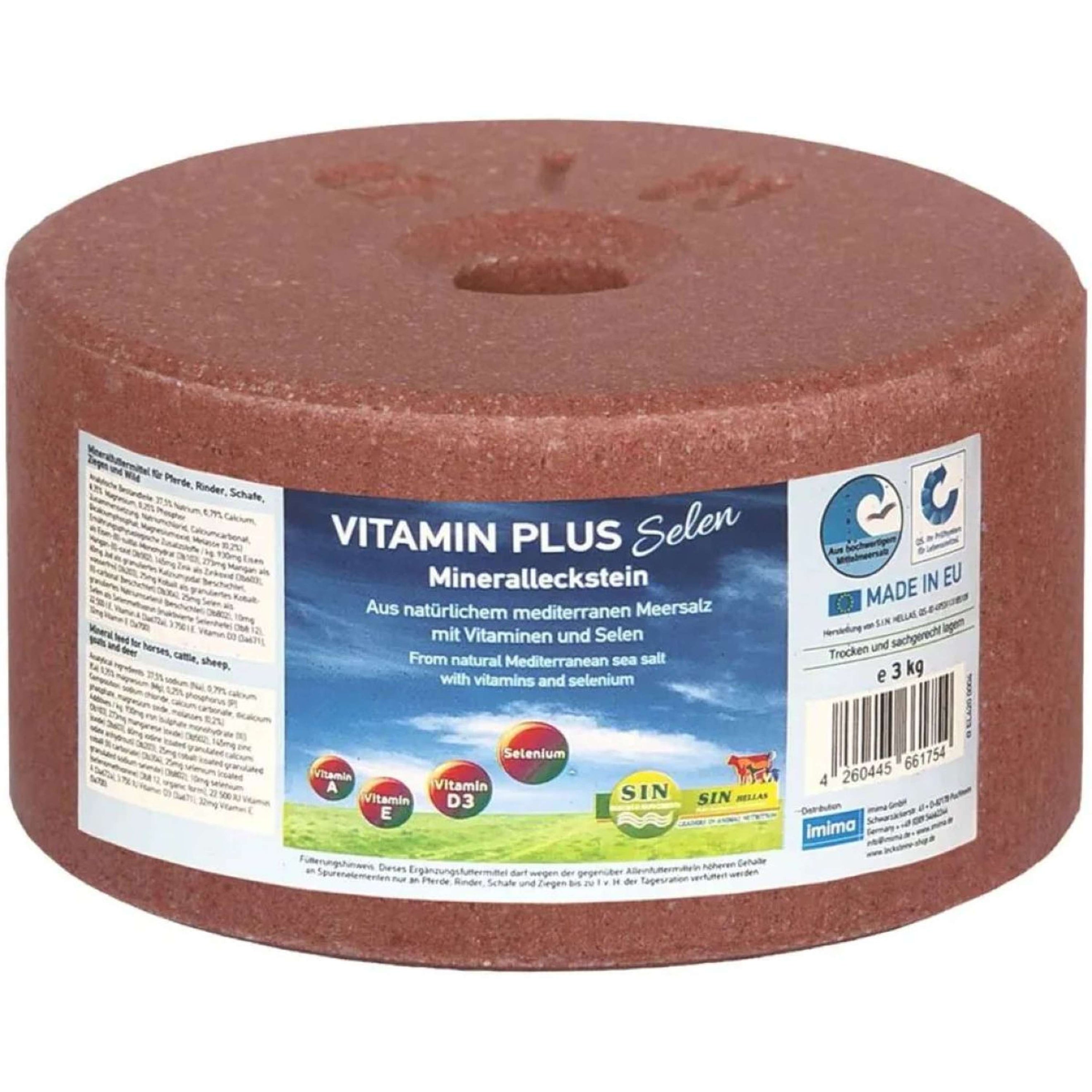 Animalixs Pierre à Lécher Vitamin Plus Selen Animalixs Pierre à Lécher Vitamin Plus Selen