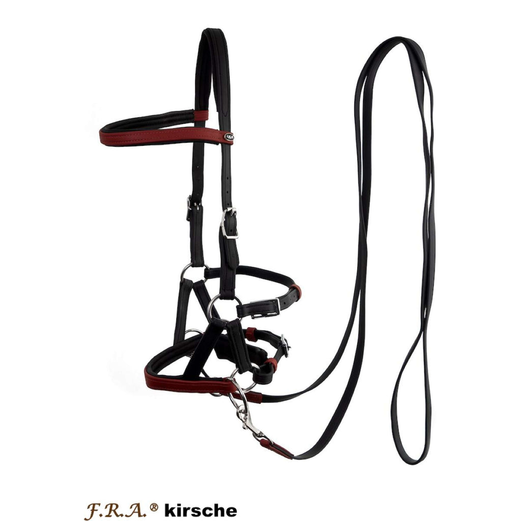 F.R.A. Bridon sans Mors kirsche Bordeaux