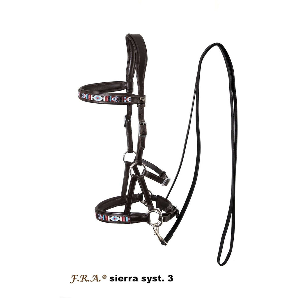 F.R.A. Bridon sans Mors sierra systeem 3 Marron