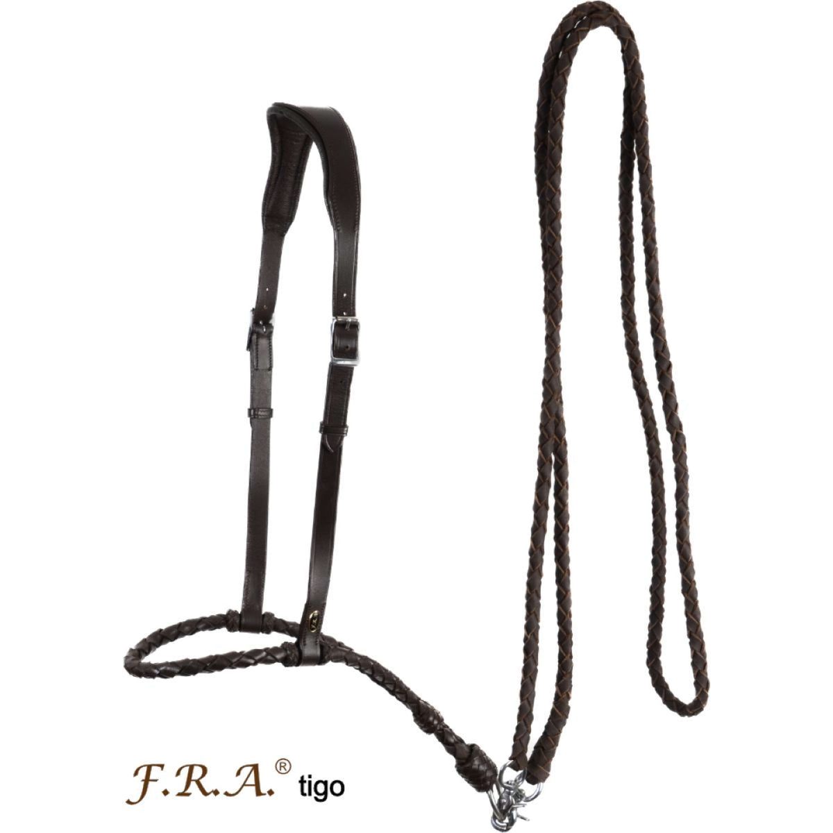 F.R.A. Cavallo Horse & Rider Bosal Tigo Noir