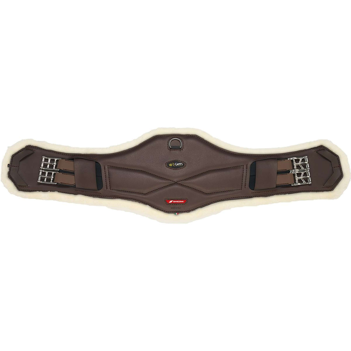 Zandona Sangle de Dressage Royal Techno-Fur Marron