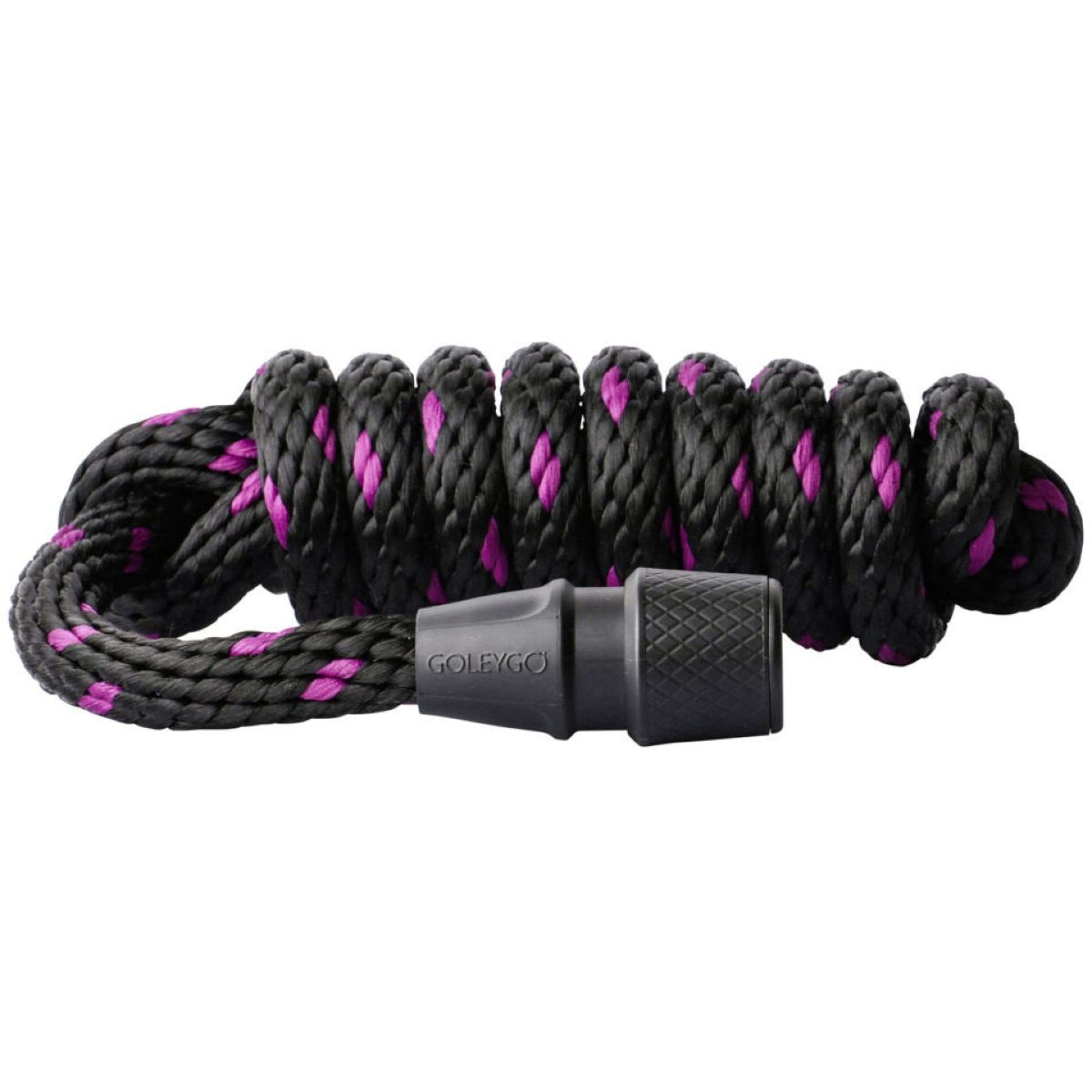 GoLeyGo Corde pour Licol 2.0 Noir/Fuchsia