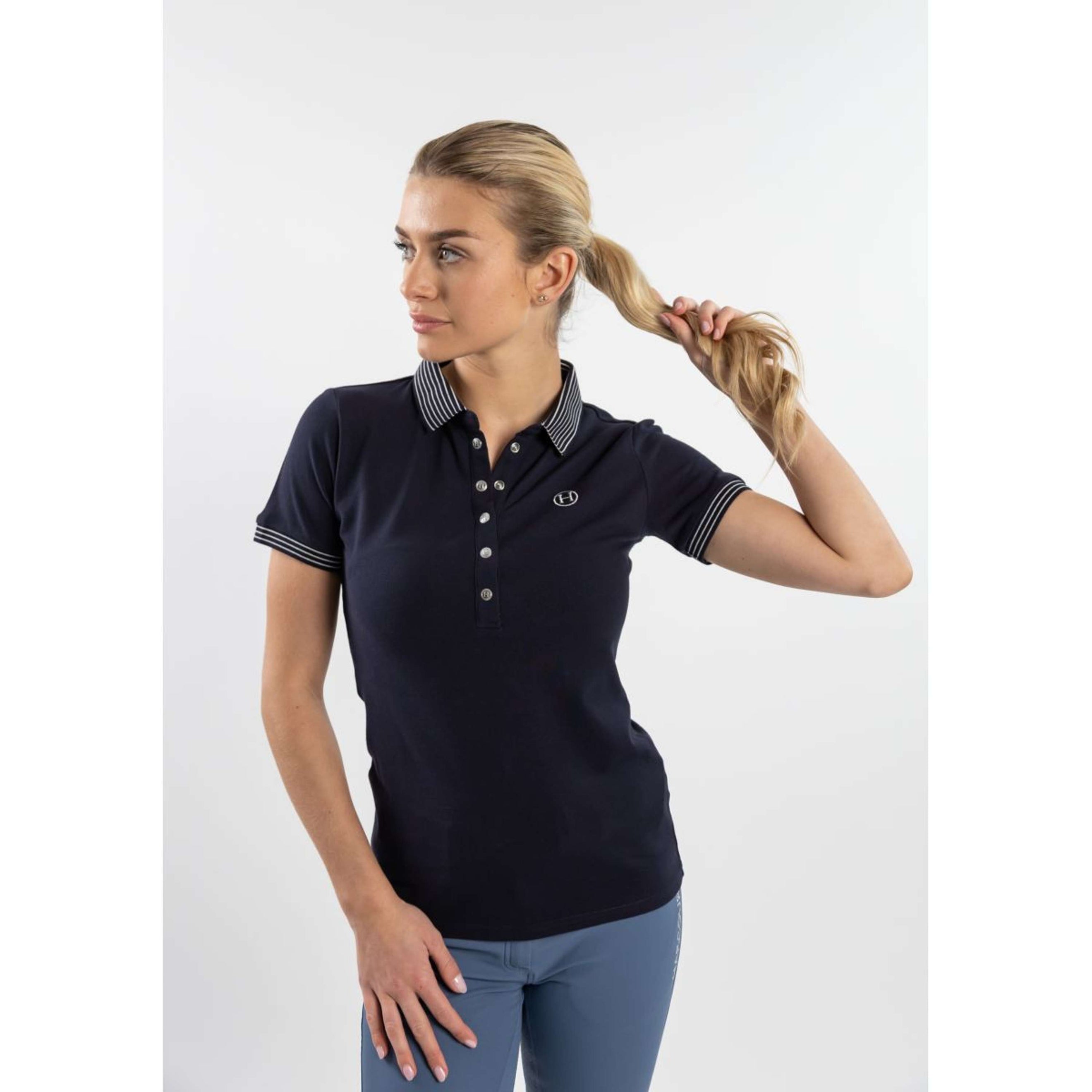 Harcour Polo Pandor Femme Marin