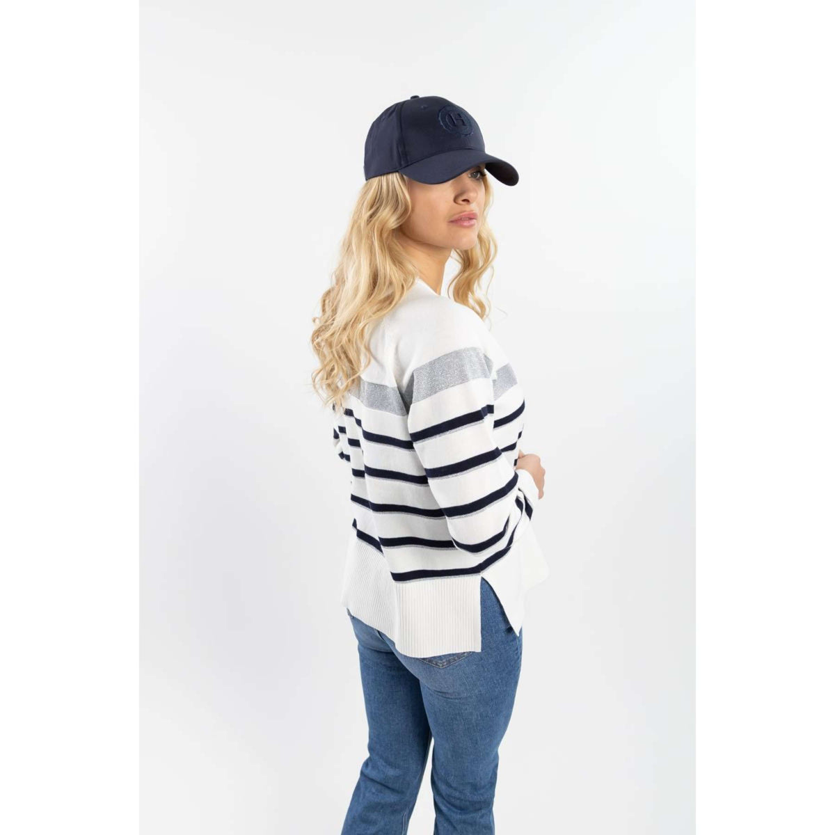 Harcour Pullover Swala Femme Blanc cassé