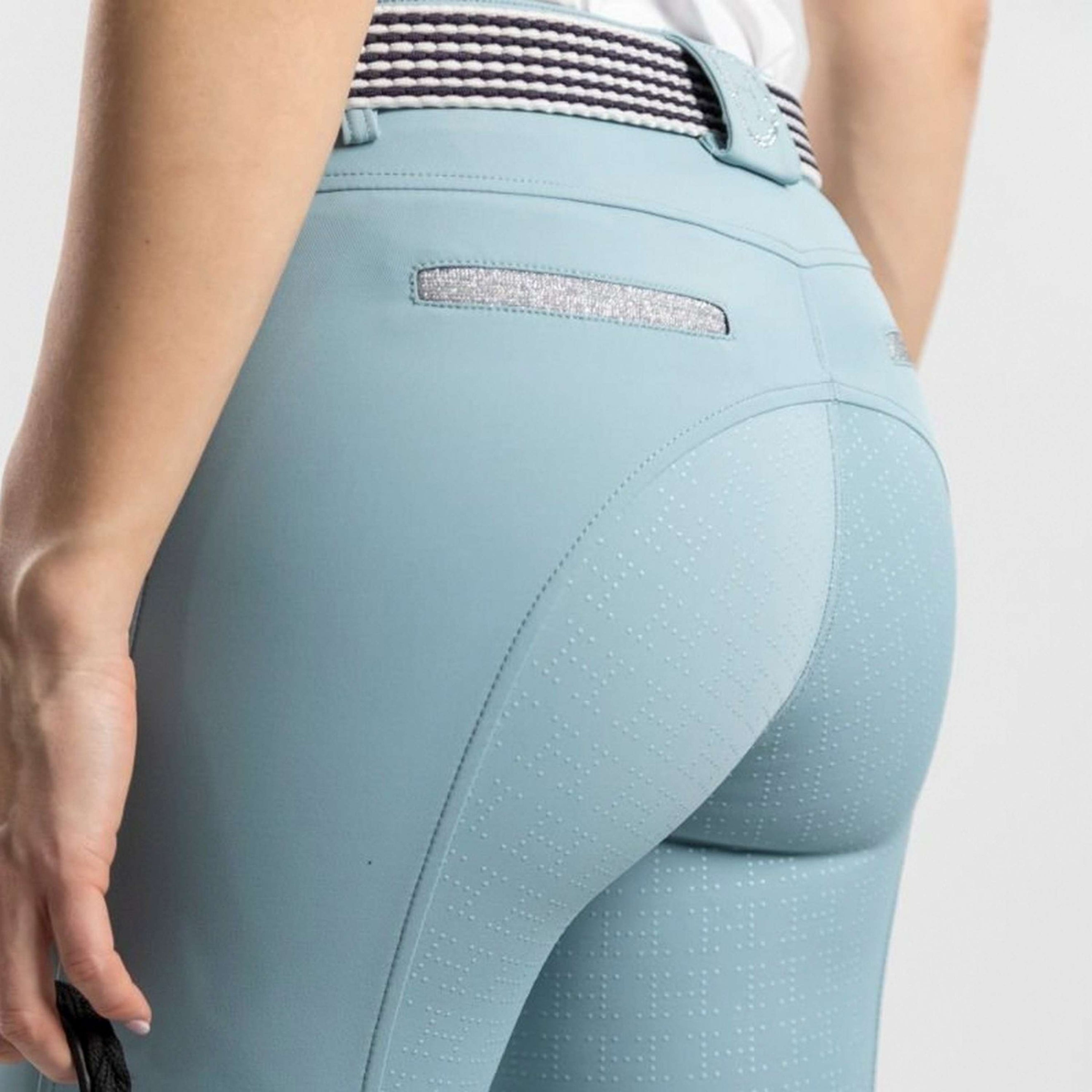 Harcour Pantalon d'Équitation Vogue System Grip Femmes Vert clair