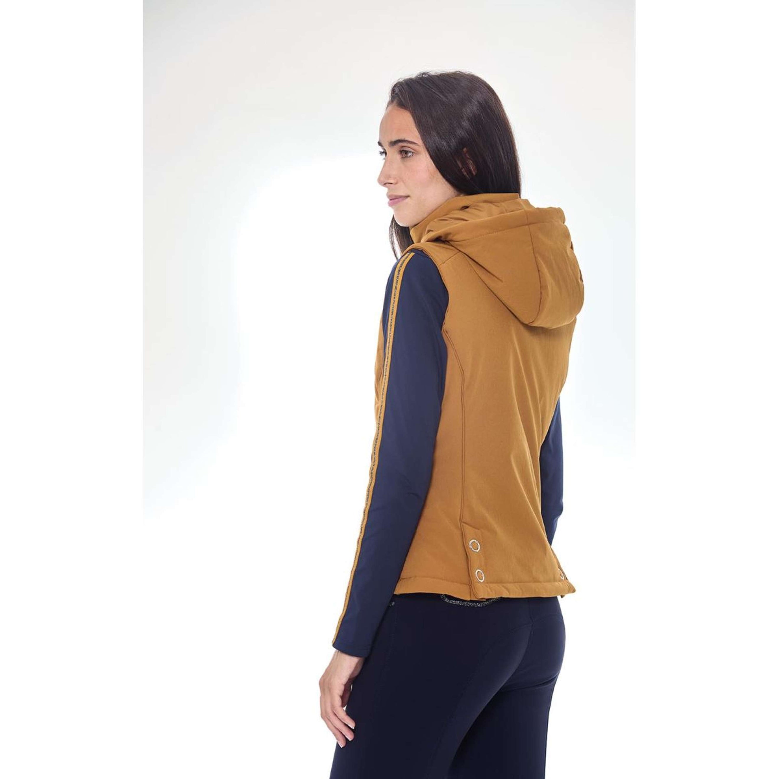 Harcour Gilet Sans Manches Bernie Femme Jaune or