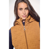 Harcour Gilet Sans Manches Bernie Femme Jaune or