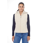 Harcour Gilet Sans Manches Bernie Femme Ivoire