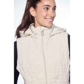 Harcour Gilet Sans Manches Bernie Femme Ivoire