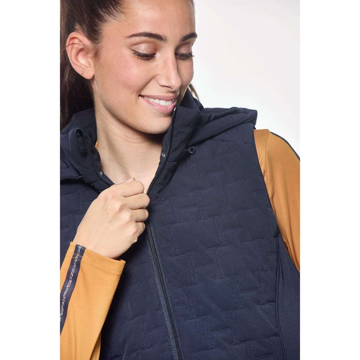 Harcour Gilet Sans Manches Bernie Femme Marin