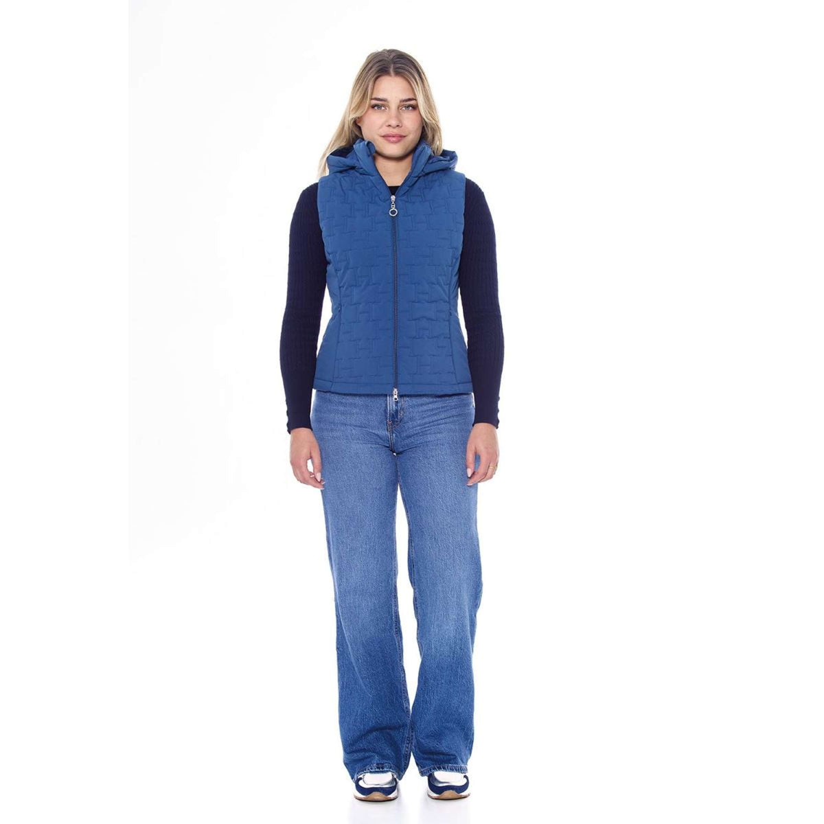 Harcour Gilet Sans Manches Bernie Femme Steel Blue