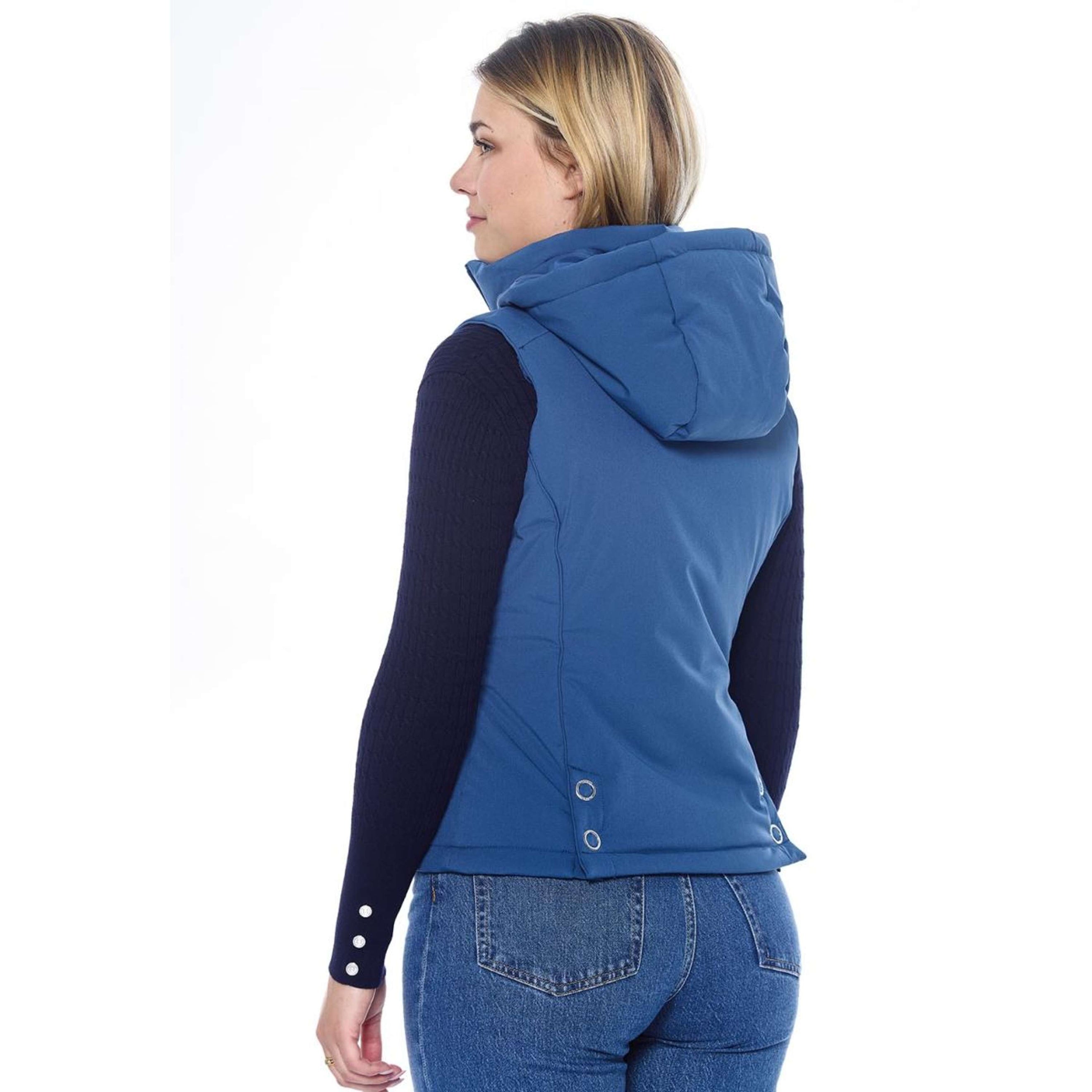 Harcour Gilet Sans Manches Bernie Femme Steel Blue