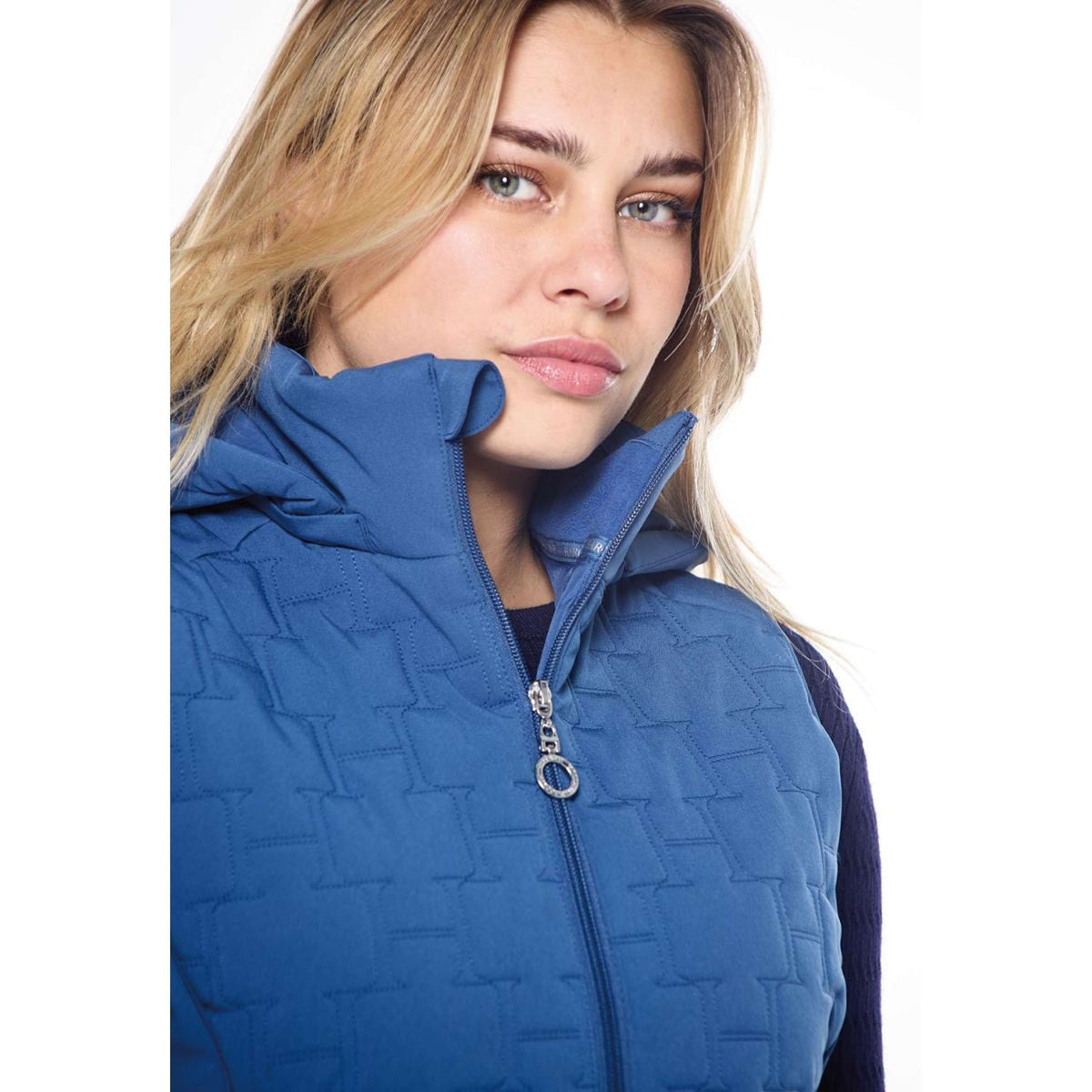 Harcour Gilet Sans Manches Bernie Femme Steel Blue