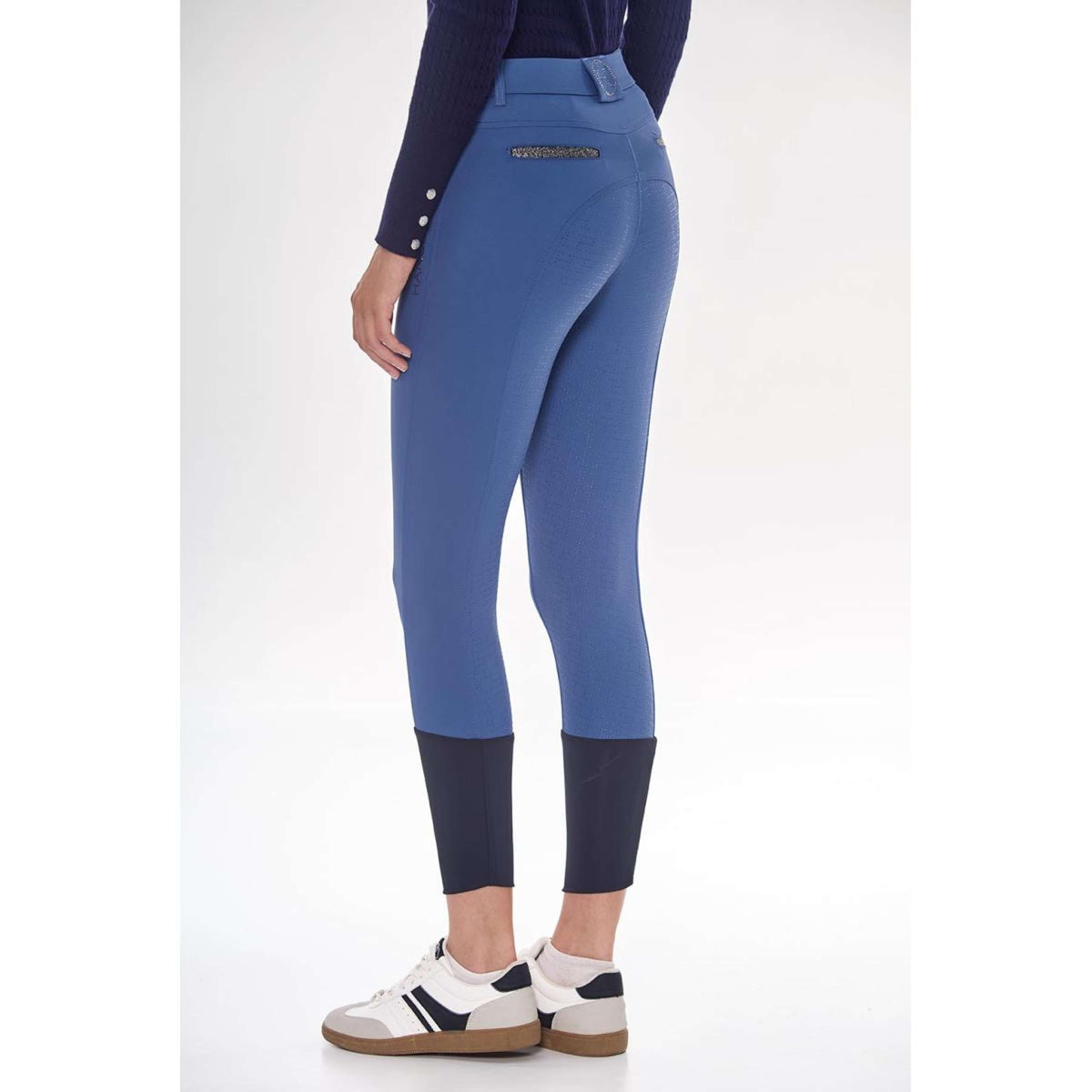 Harcour Pantalon d'Équitation Boogie Femme Steel Blue