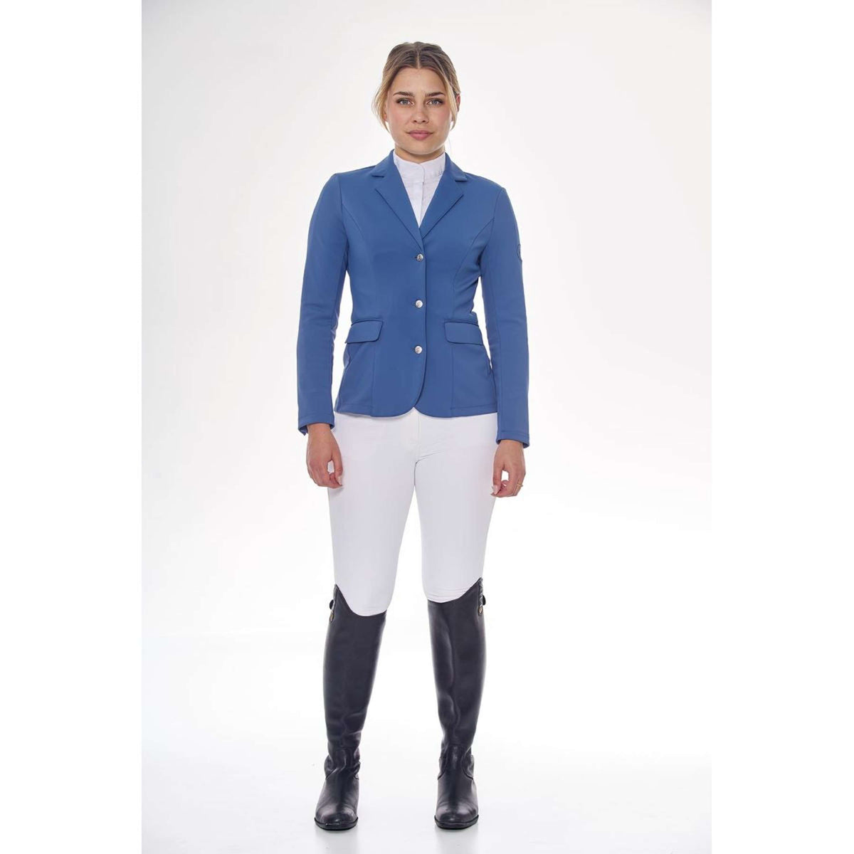 Harcour Petite Veste de Concours Jismy Femme Steel Blue