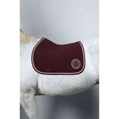 Harcour Tapis de Selle Karembar de Saut Aubergine