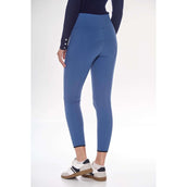 Harcour Legging d'Équitation Lili Polarfleece Femme Steel Blue