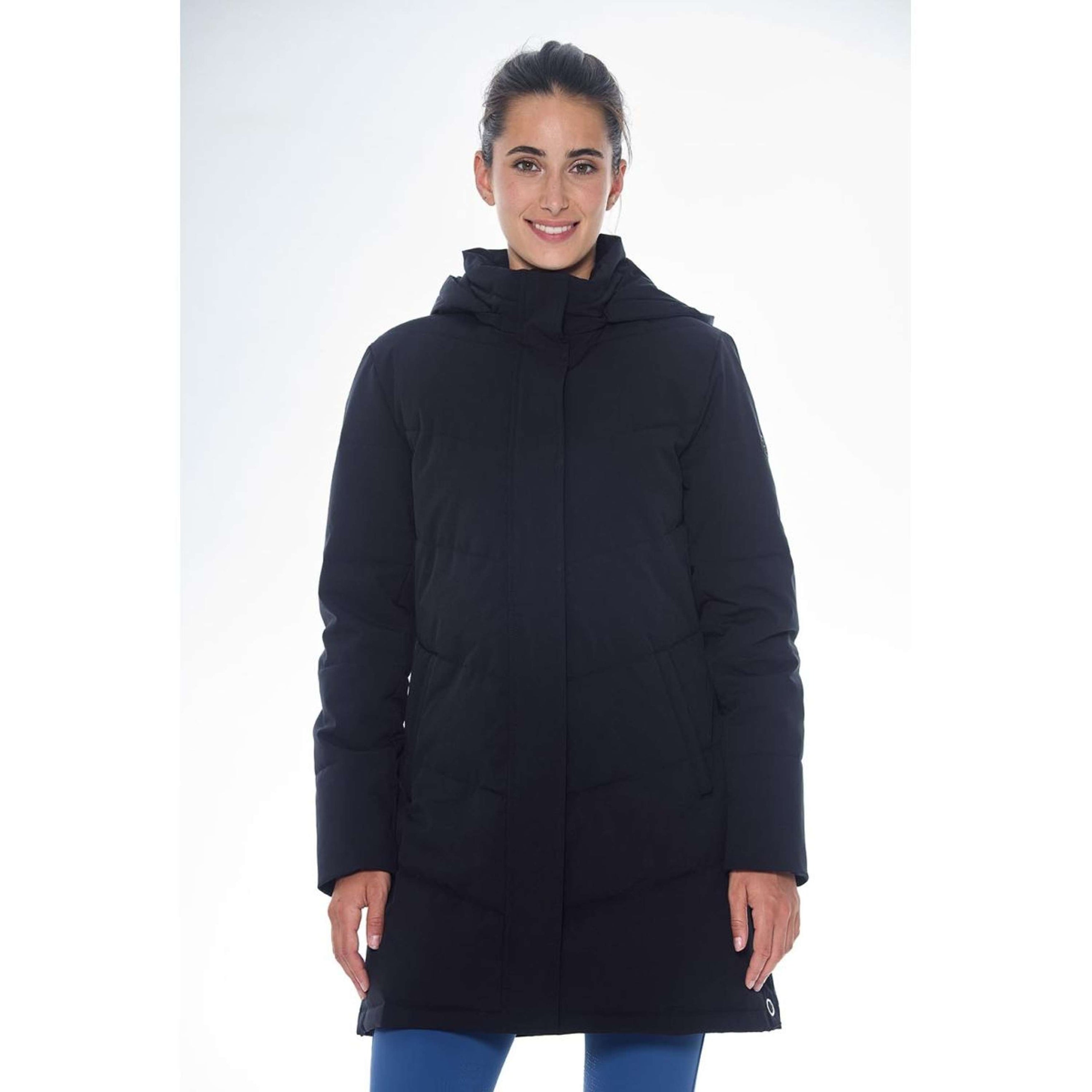 Harcour Parka Pich Long Noir