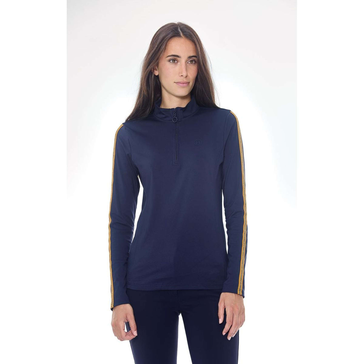 Harcour Polo Pistach Femme Marin