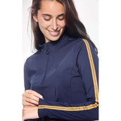 Harcour Polo Pistach Femme Marin