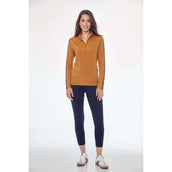 Harcour Polo Pistach Femme Jaune or