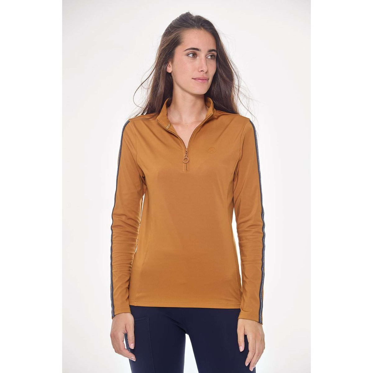 Harcour Polo Pistach Femme Jaune or