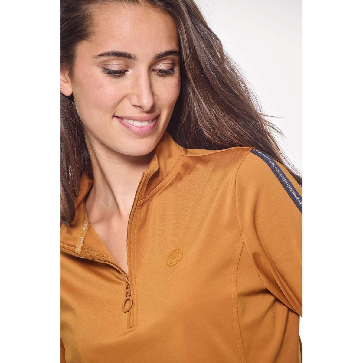 Harcour Polo Pistach Femme Jaune or