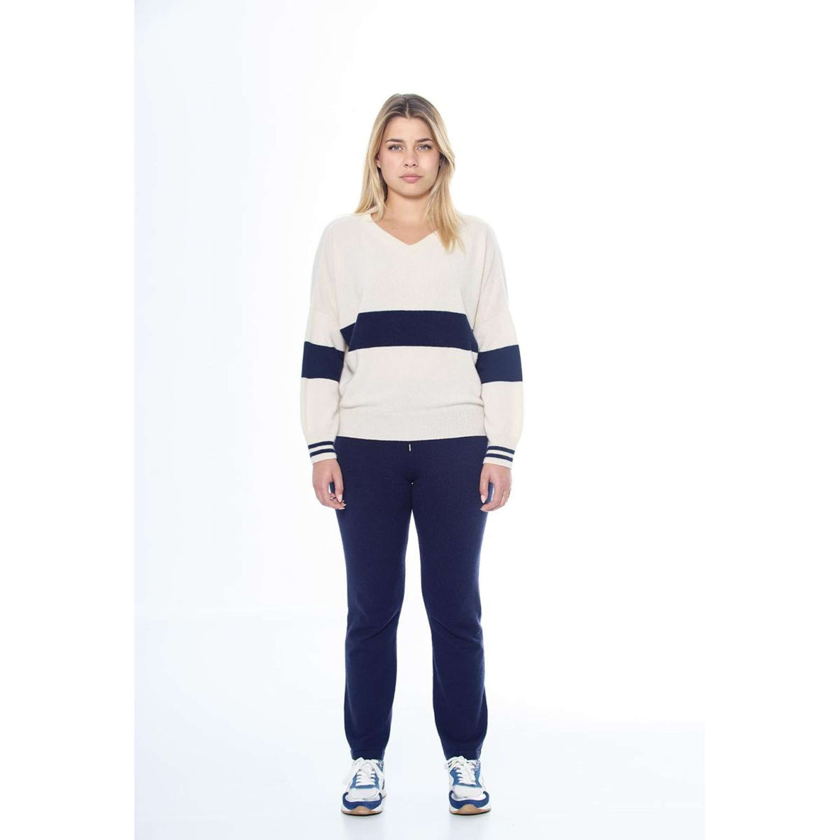 Harcour Pull Polisa Femme Ivoire